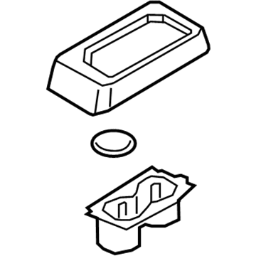 Ford F-450 Super Duty Center Console Base - HC3Z-2504567-AA