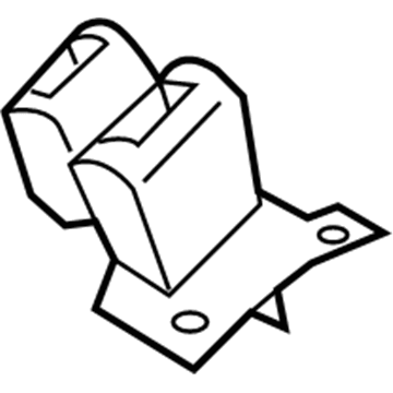 Ford GD9Z-5460045-AF Buckle Assembly - Seat Belt