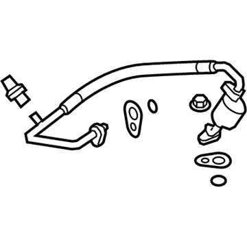 Ford Explorer A/C Hose - DB5Z-19972-C