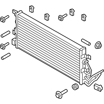 Ford BB5Z-19712-B Condenser Assembly