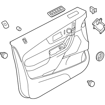 Ford CT4Z-7823943-BB Panel Assembly - Door Trim