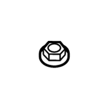 Ford -W709581-S438 Nut And Washer Assembly - Hex.