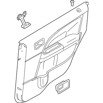 Ford 9F9Z-7427407-BB Panel Assembly - Door Trim