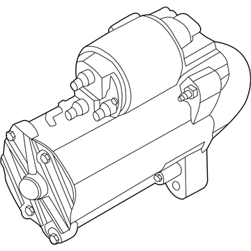 Ford F1FZ-11002-A Starter Motor Assembly