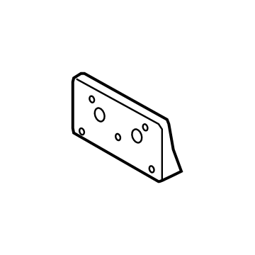 Ford KS7Z-17A385-AA License Plate Bracket