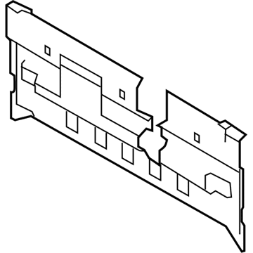 Ford 8C3Z-2540374-DB Trim Assembly - Back Panel