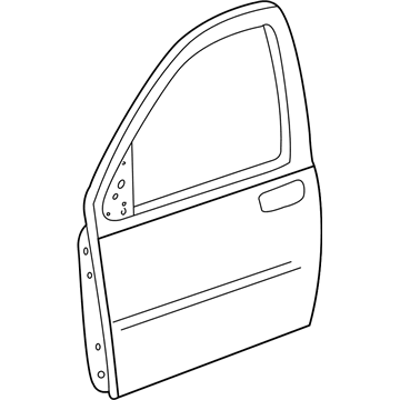 Ford 4F2Z-1720124-DA Door Assembly - Front