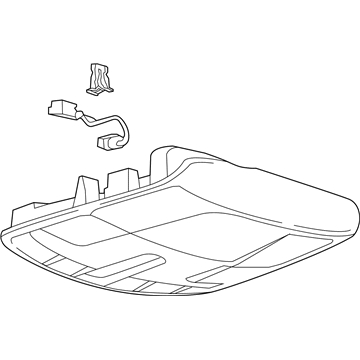 Ford DP5Z-54519A70-GD Console Assembly - Overhead