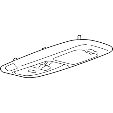 Ford 4L1Z-78519A70-AAA Console Assembly - Overhead