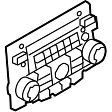 2010 Mercury Milan A/C Switch - 9E5Z-18842-A