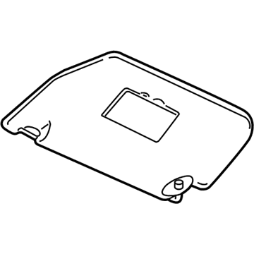 Ford DT1Z-6104104-NA Sun Visor Assembly