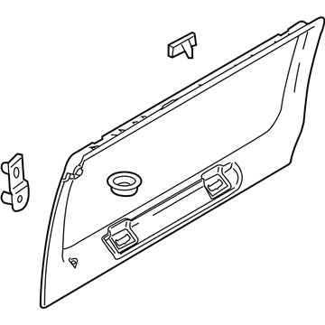 Ford 3C2Z-1625508-AAD Moulding - Rear Window