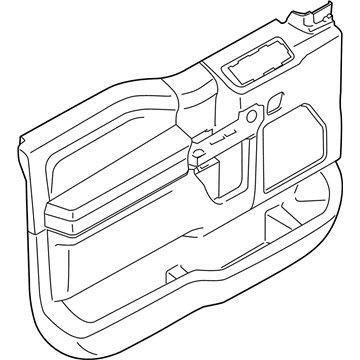 Ford KL3Z-1823942-KA PANEL ASY - DOOR TRIM