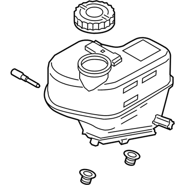 Ford Brake Master Cylinder Reservoir - KB3Z-2K478-A