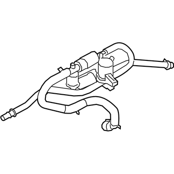 2019 Ford Ranger Brake Booster Vacuum Hose - KB3Z-2420-A