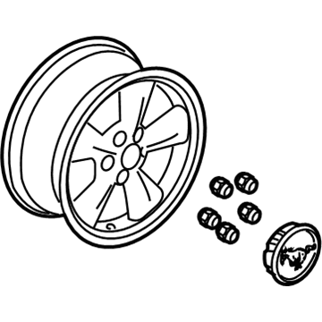 Ford 6R3Z-1007-K Kit - Wheel