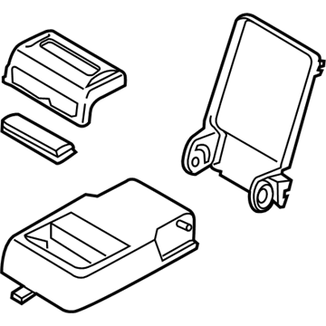 Ford GA1Z-5867112-BL Armrest Assembly