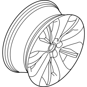 Ford DG1Z-1007-J Wheel Assembly