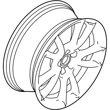 2018 Ford Taurus Spare Wheel - DG1Z-1007-K