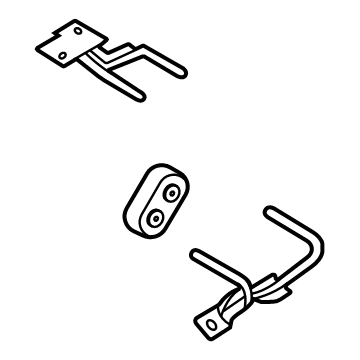 Ford Muffler Hanger Straps - GK4Z-5A242-A