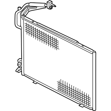 2015 Ford Fiesta A/C Condenser - D2BZ-19712-B