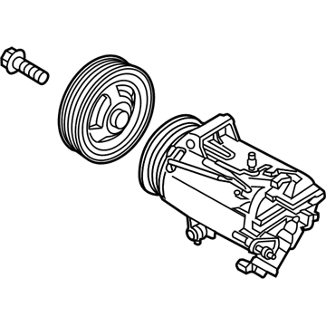 2019 Ford Fiesta A/C Compressor - C1BZ-19703-G