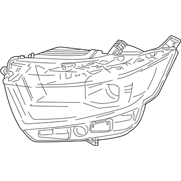 Ford FT4Z-13008-N Headlamp Assembly