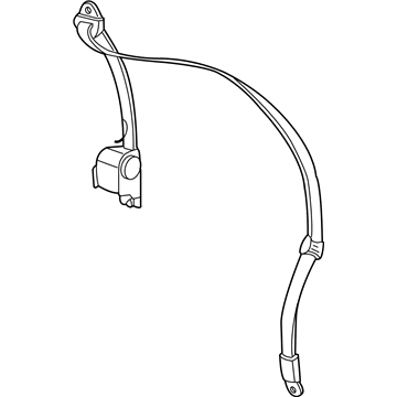 Ford FL1Z-78611B08-AA Pretensioner - Seat Belt Retractor