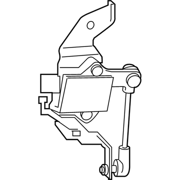 Ford E1GZ-5A967-B Bracket And Lever Assembly