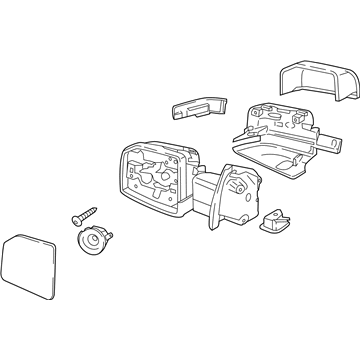 Ford JL3Z-17682-CA Mirror Assembly - Rear View Outer