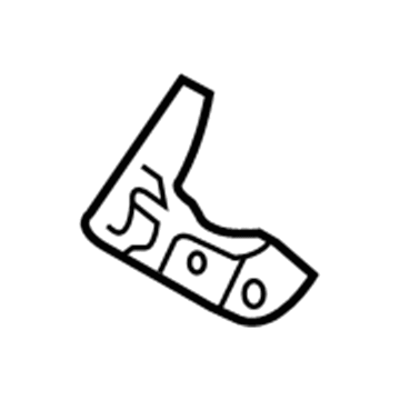 Ford 8A5Z-5461217-A Bracket - Seat Belt Retainer