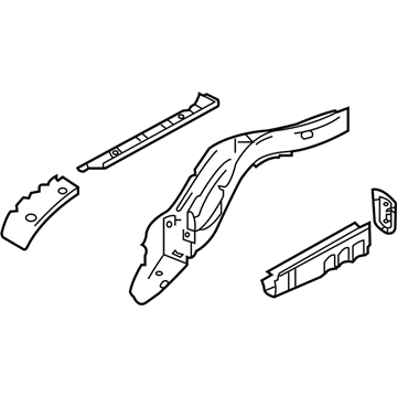 Ford DG1Z-5410124-A Member Assembly - Floor Side