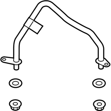 Lincoln MKZ Oil Cooler Hose - HG9Z-7A031-A