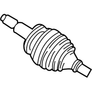 Ford F5TZ3B436A Joint & Stub Shaft Assembly