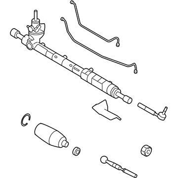 2010 Mercury Milan Rack And Pinion - AE5Z-3504-A