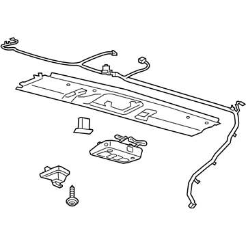 Ford JR3Z-7603606-CB MOULDING - WINDSHIELD