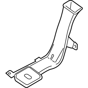 Ford GD9Z-19B680-B Duct - Air Vent