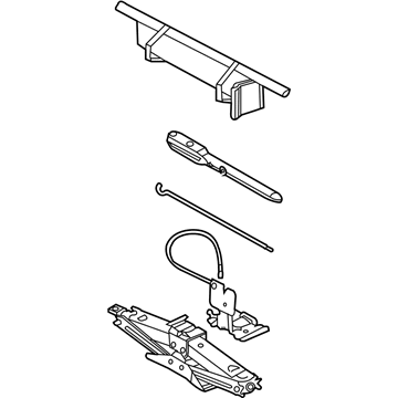 Ford 8L2Z-17085-A Jack Assembly - Lifting