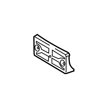 Ford JR3Z-17A385-AA Bracket - License Plate