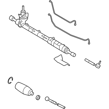 2009 Ford Fusion Rack And Pinion - 7H6Z-3504-A