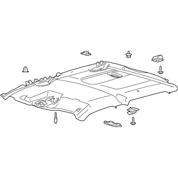 Ford JL3Z-1651916-KE Headlining - Roof