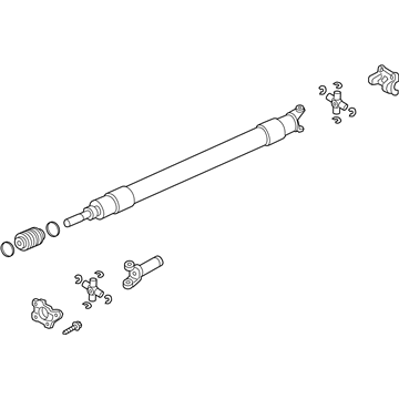 Ford Drive Shaft - HC3Z-4602-Q