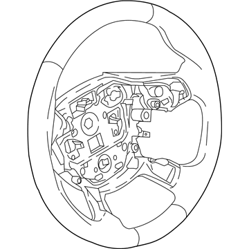 Ford G1EZ-3600-FD Steering Wheel Assembly