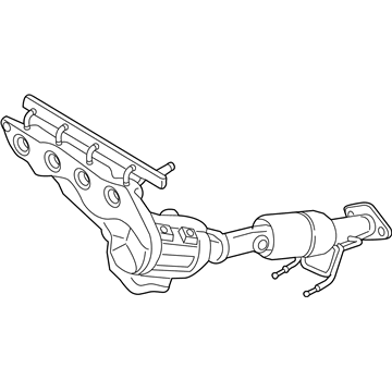 Ford HS7Z-5G232-A Exhaust Manifold And Catalyst Assembly