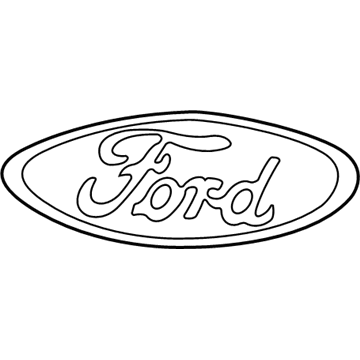 1998 Ford Escort Emblem - F8CZ-5442528-AB