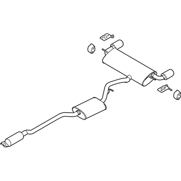 Lincoln Tail Pipe - FJ7Z-5230-A