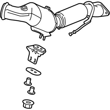 2019 Ford Escape Catalytic Converter - GV6Z-5E212-B