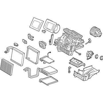 2015 Ford Escape Evaporator - FV6Z-19B555-A