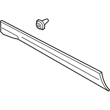 Ford CJ5Z-7820879-AB Moulding - Door Outside