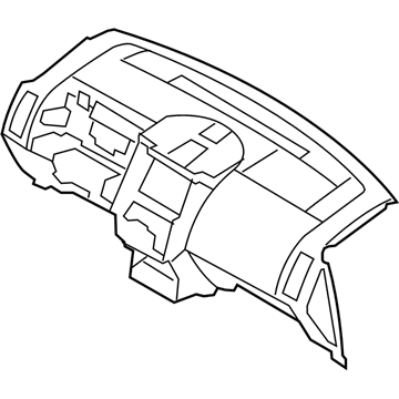 Ford 8T4Z-7804320-BA Panel - Instrument